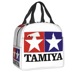 Custom Tamiyas Insulated Lunch Bag for Women Leakproof Cooler Thermal Bento Box Kids School Children