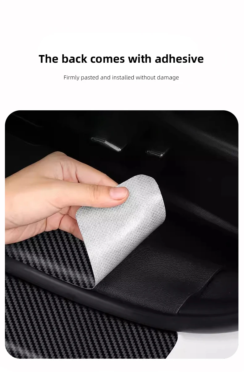 4 Stück Auto-Türschweller-Anti-Kratz-Aufkleber Dekorative Streifen für BYD Atto SEAL Sealion 7 Seal U E5 Yuan Han Tang Song Qin Dolphin – Detail 5