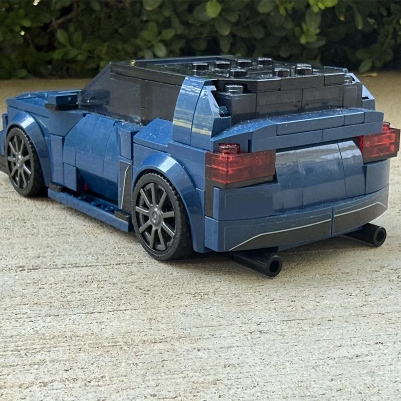 302 قطعة MOC VW Golf GTI City Champions نموذج اللبنات هدية الكريسماس لعبة الهندسة المعمارية تجميع فكرة التعليم الطوب الاطفال #5