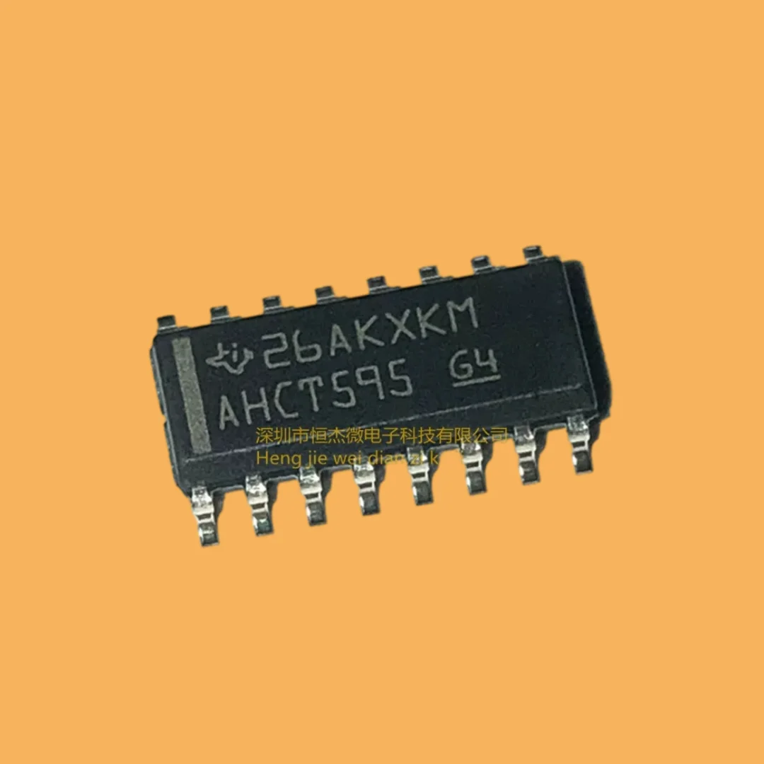 10PCS/new original imported SN74AHCT595DR silk screen printing AHCT595 patch SOP16 logic chip IC