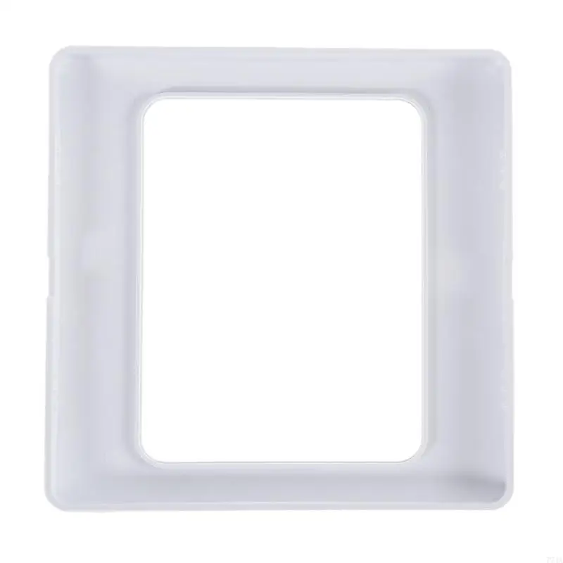 77JA Điện Tường Công Tắc Ổ Cắm Trống Bìa Bảng Viết Bảng Trắng ABS Ổ Cắm Tấm Viền