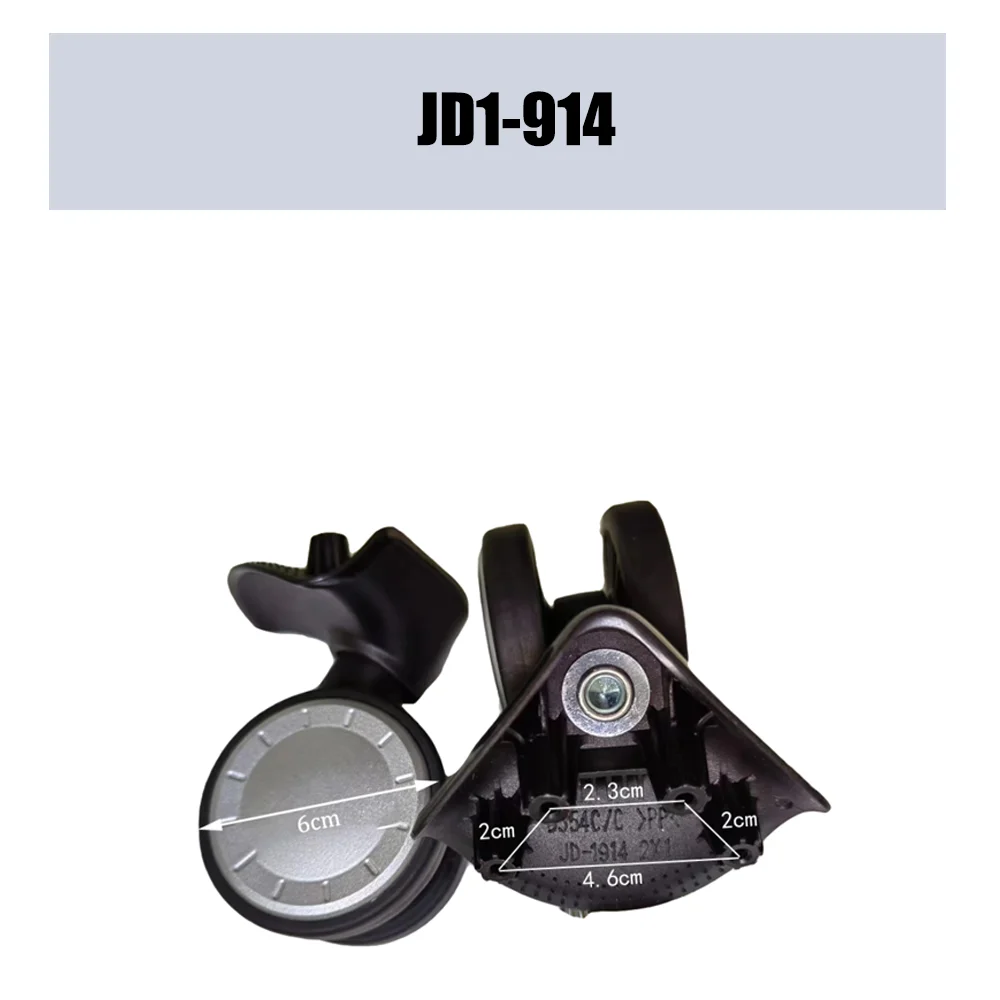 Suitable JD1-914 Trolley Case Wheel Pulley Sliding Universal Luggage Wheel Silent Smooth Wear-resistant Accessories Caster Wheel