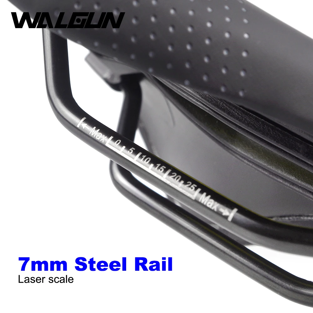 WALGUN Lightweight Road Bike Saddle 160mm for Men Women Bicycle Saddle Comfort Mtb Mountain Bike Saddle Seat Wide Racing Seat