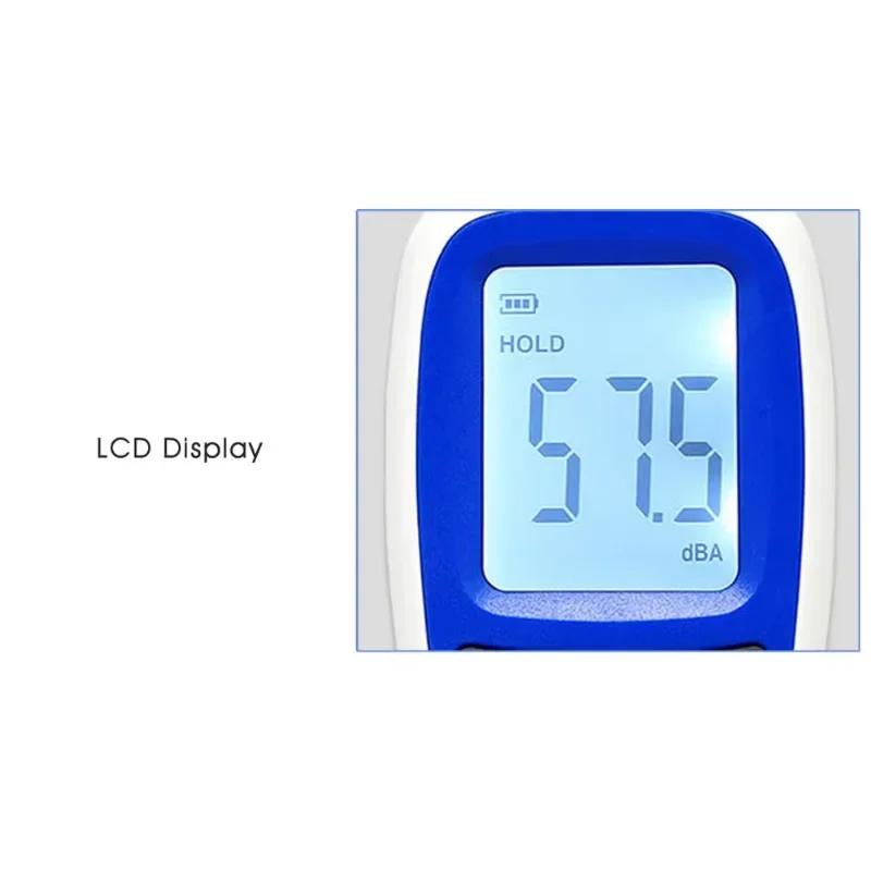 เครื่องวัดเสียง dBA 30 ~ 130 dBA ระดับเสียงเดซิเบลเครื่องวัดดิจิตอลแบบมือถือ dB เมตร dosimeters ไมโครโฟนอัตโนมัติเครื่องมือวินิจฉัยรถยนต์