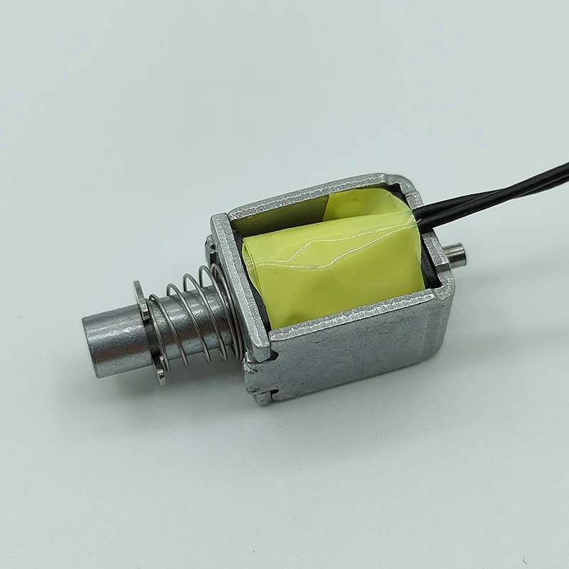 3V 6V 12V 24V Micro DC Solenoid Push-Pull Open Frame Electromagnet Through Type Electric Magnet Household Appliances Magnet