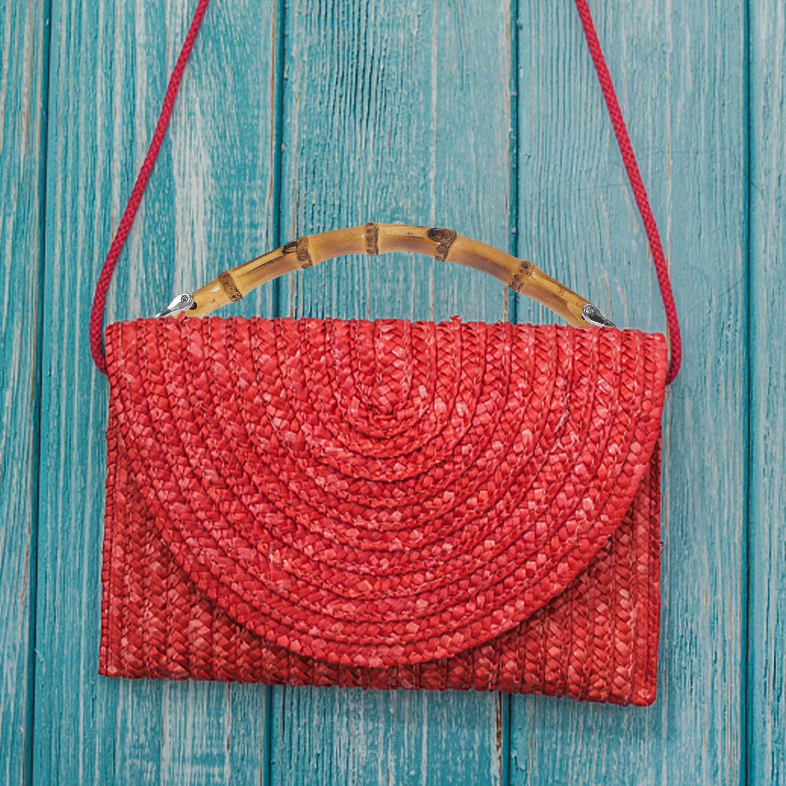 1 個 DIY ハンドバッグ竹ハンドル交換リング絶妙な職人技耐久性のある素材新鮮なデザイン荷物に実用的