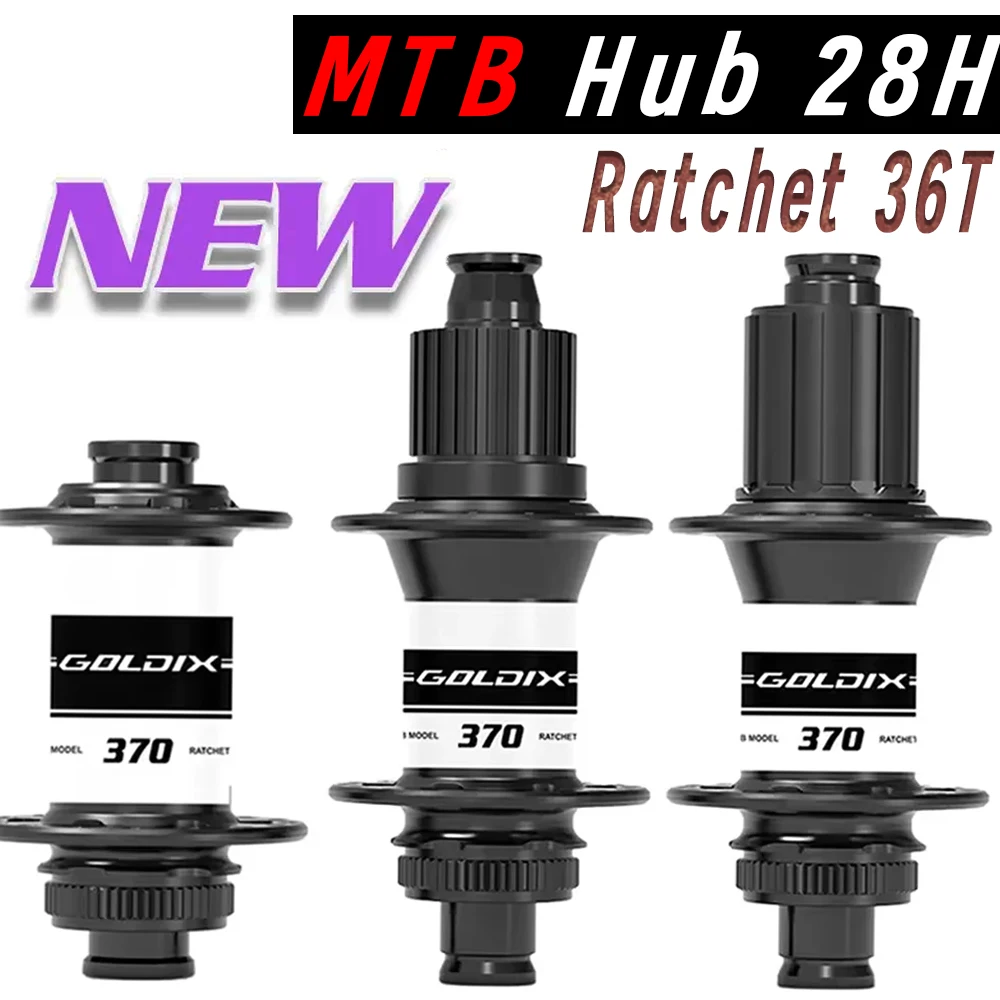GOLDIX M370 MTB Hub 28H Ratchet 36T J-Bend Center Lock Дисковый тормоз BOOST Ступица MTB для Shimano HG MS SRAM Запчасти для велосипеда