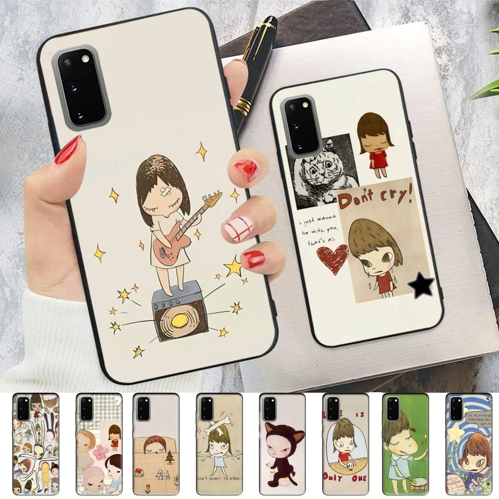 Y-Yoshitomo N-Nara D Phone Case For Samsung S 9 10 20 21 22 23 30 23 24 plus lite Ultra FE S10lite Fundas