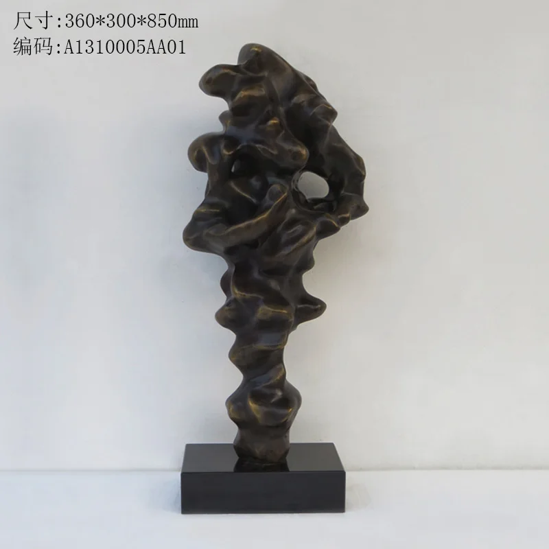 Modern glass fiber reinforced plastic creative home sculpture. Hotel, Villa, living room decoration.