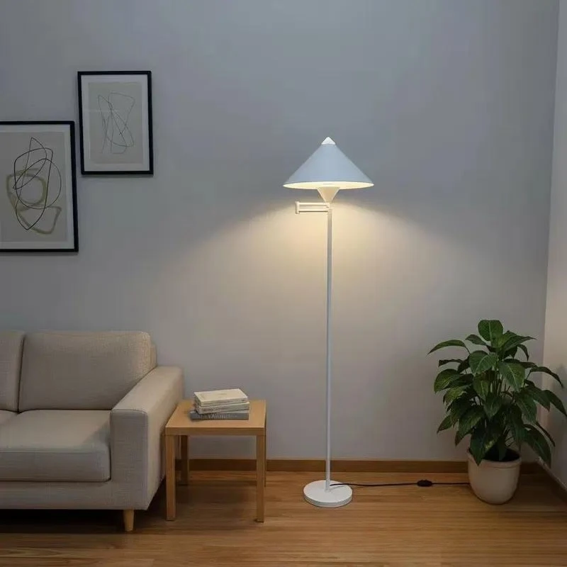 Rocker Arm Floor Lamp Living Room Sofa Side Bedroom Fishing Lamp Italian Minimalist Designer Ambient Lighting Standing Lamps Led