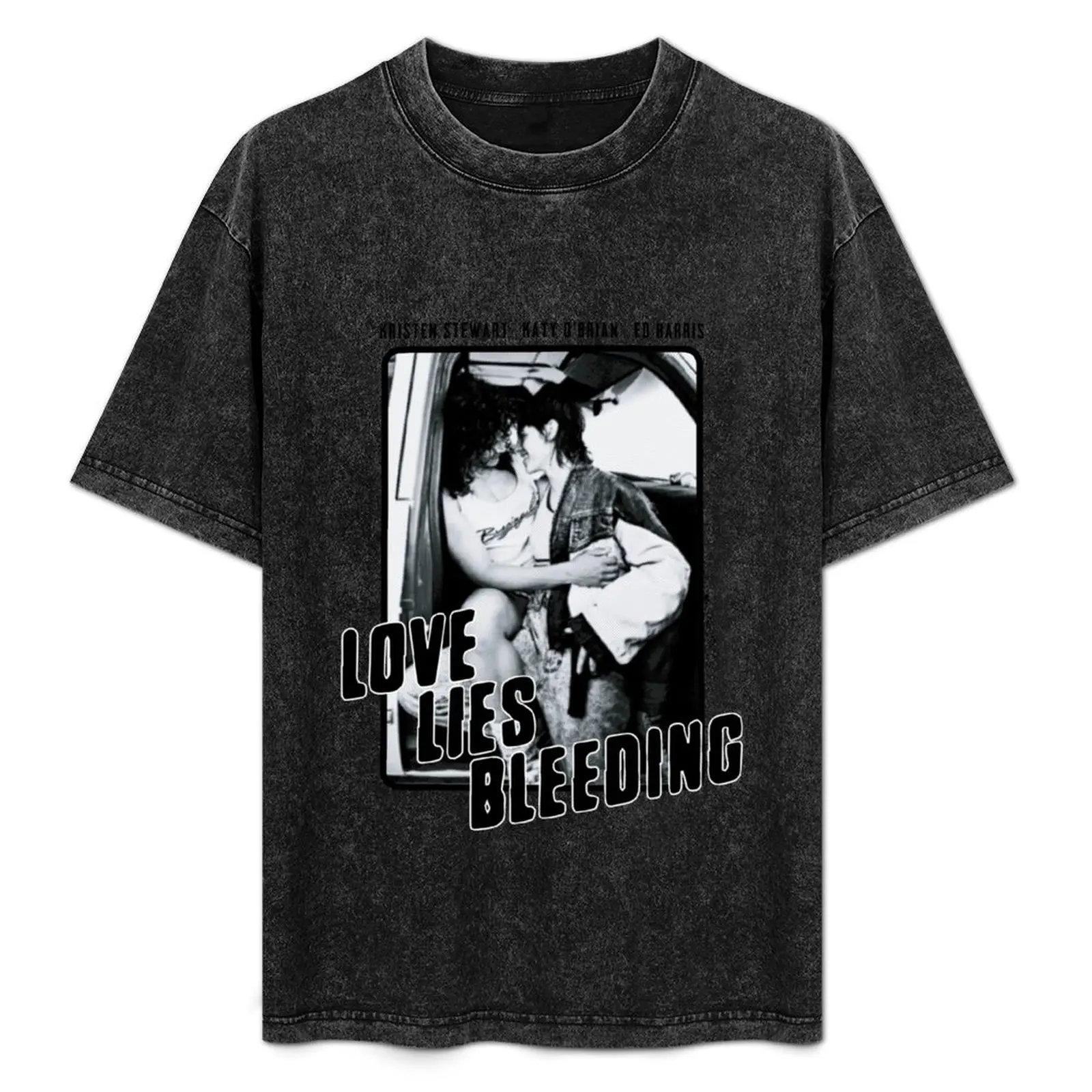

Love Lies Bleeding Art T-Shirt Basic Breathable Solid Color T-Shirt