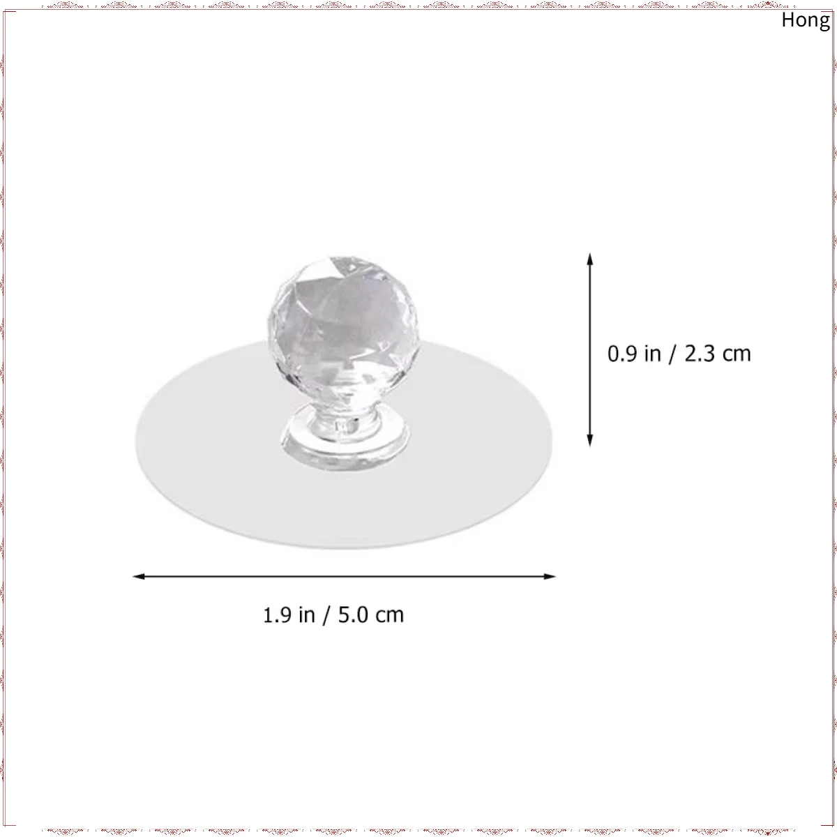 10pcs Cabinet Drawer Knobs Diamond Crystal Shaped Pull Handle for Wardrobe Kitchen Cupboard Bathroom Furniture Door Window