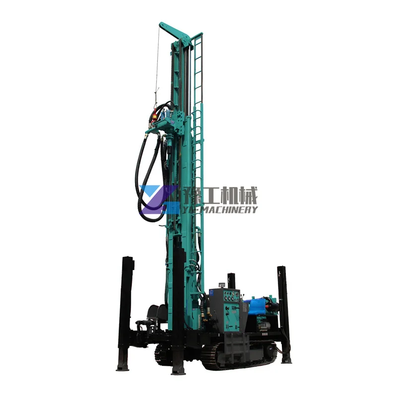 Wwe-1000 Mud Pump/air Compressor Drill Rigs Water Well Drilling Rig for Sale