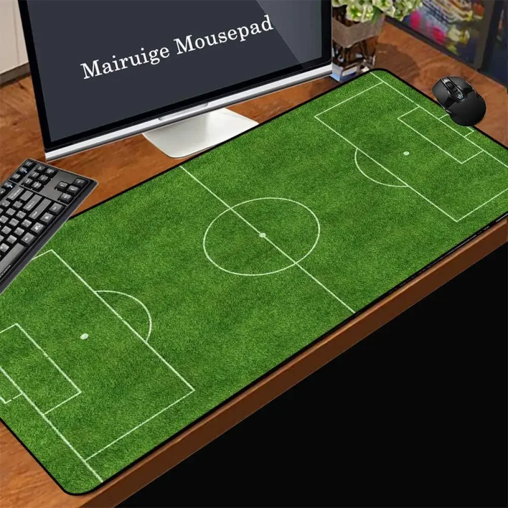 

Football Field Large Extended Gaming Mouse Mat with Non-Slip Rubber 35.4 x 15.7 inch Base Stitched Edges Mouse Pad for Laptop