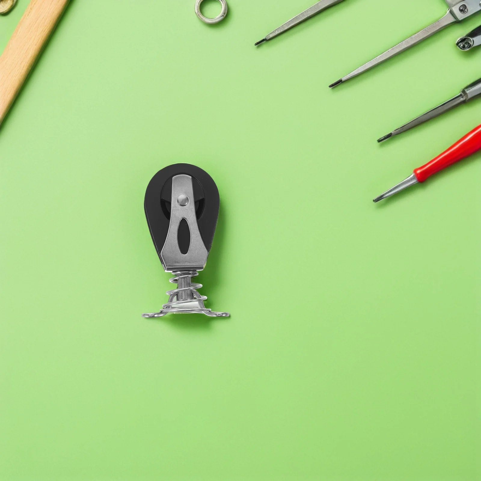 

Small Stainless Steel Pulley Block Marine Rope Cleat for Kayak Boat Sailing Fishing Yacht Pulley Attachments Cam Cleat Kayak