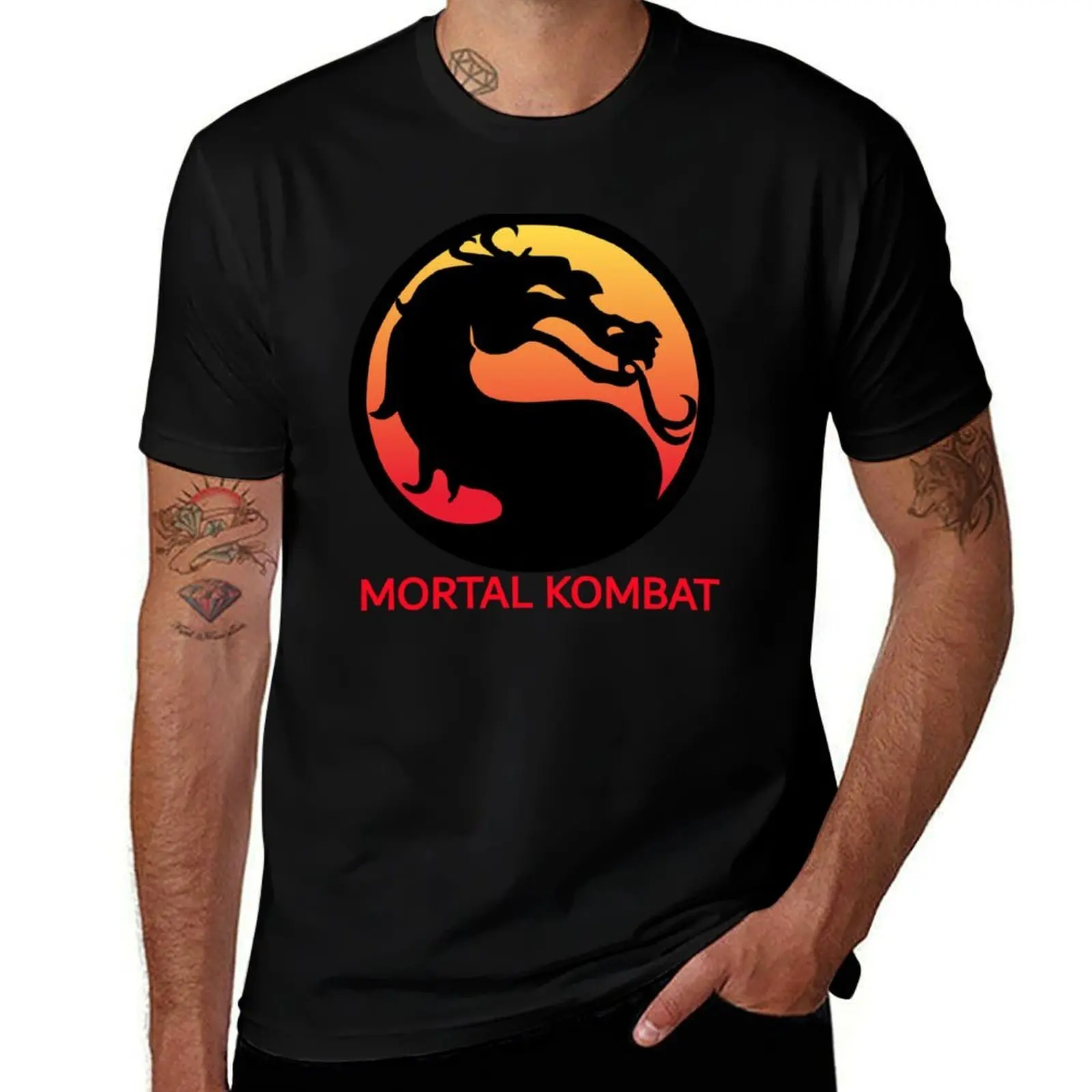 

mortal kombat T-Shirt man t shirt summer cotton t shirt pack T-Shirt