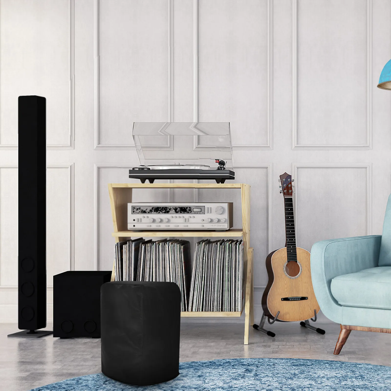 

Водонепроницаемый чехол для уличной акустики из ткани Оксфорд, сверхпрочный, с УФ-защитой, для настенного аудиооборудования для патио и садовых колонок