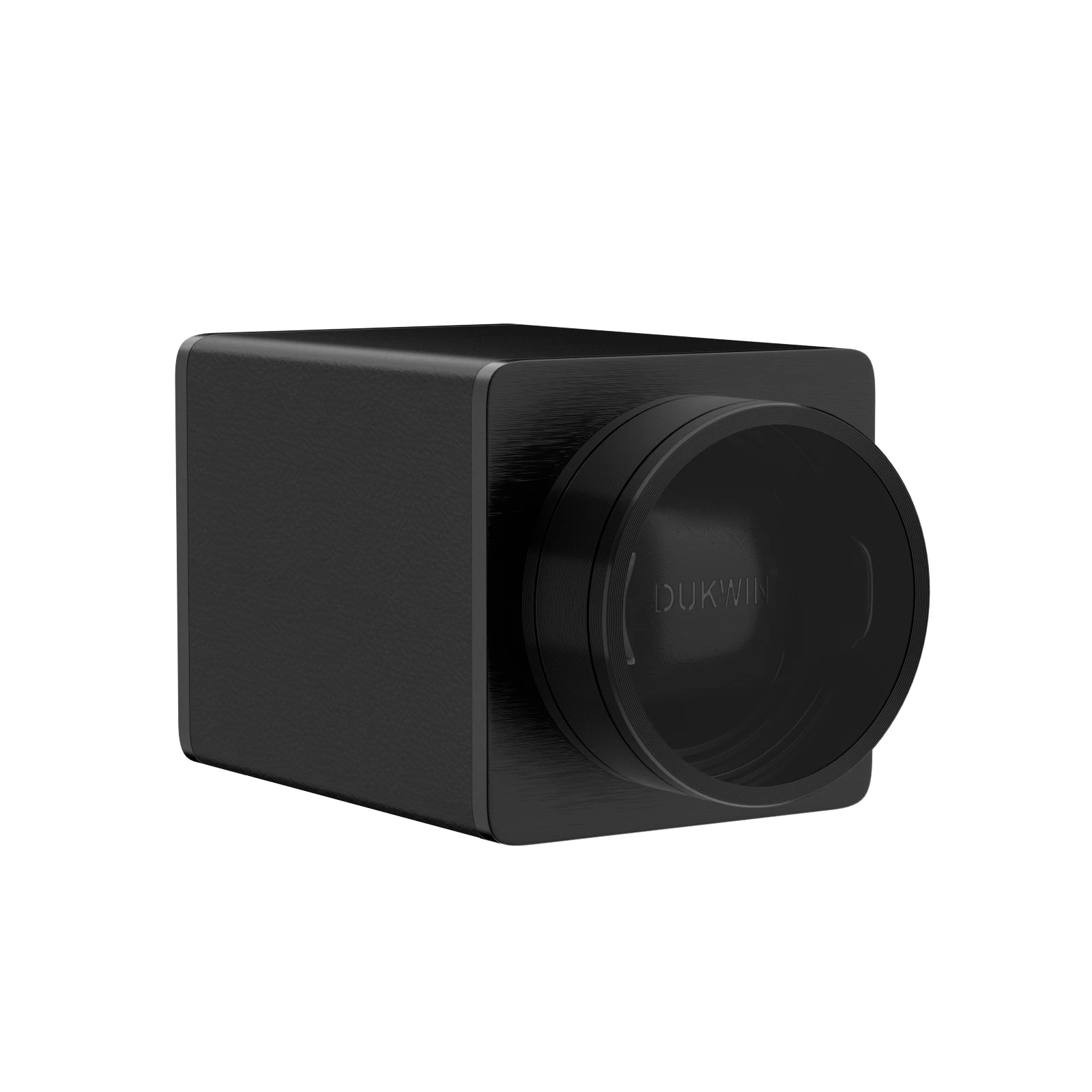 Penggulung Jam Tangan Tunggal untuk Jam Tangan Otomatis Kulit Vegan untuk Penyimpanan dan Pajangan Jam Tangan Perjalanan dengan kotak hadiah - Hitam Shadow