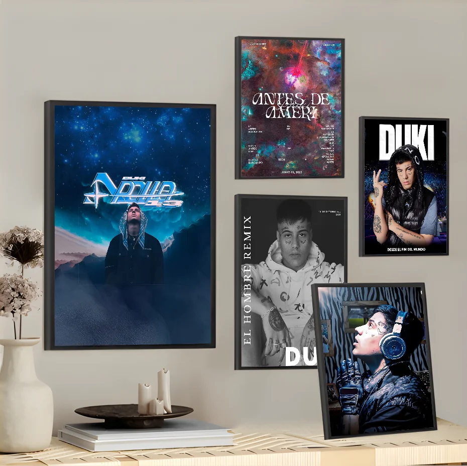 D-duki Rapper Good Quality Prints Poster Wall Art Painting Study Nordic Home Decor