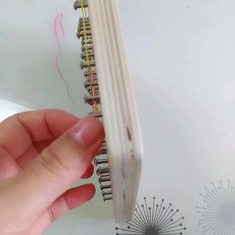 Montessori Geoboard houten speelgoed met 24-vormige kaarten, ontwikkelt wiskundevaardigheden en creativiteit van kinderen, STEM-leren