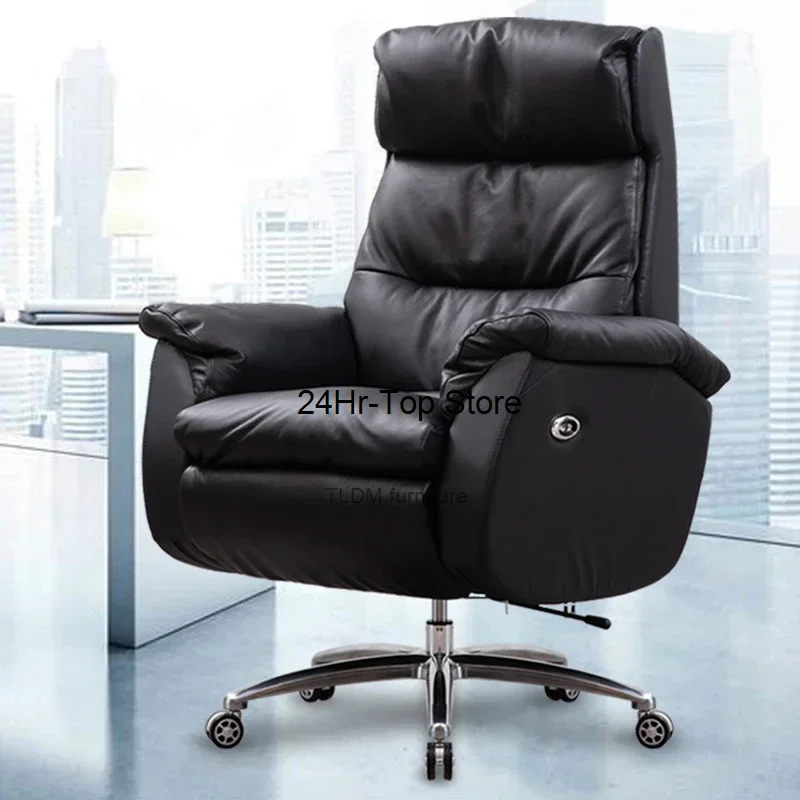 

Office Chair Lumbar Back Support Ergonomic Modern Neck Support Nordic Executive Office Chair Modern Chaise Bureau Furniture