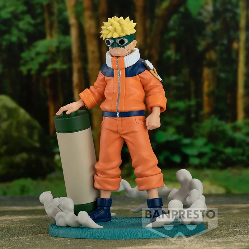 BANDAI-Banpresto MemtosSaga NARUTO Action Figure Modèle Jouets, Anime Figurals, Cadeaux, Original, En Stock, 14cm