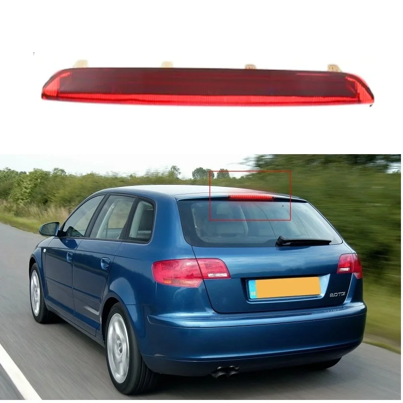 High Center Mount Brake Light Third Stop Lamp Tail Light Assemblies Cab Roof Brake Light For Audi A3 8P RS3 2004-2012 8P4945097C