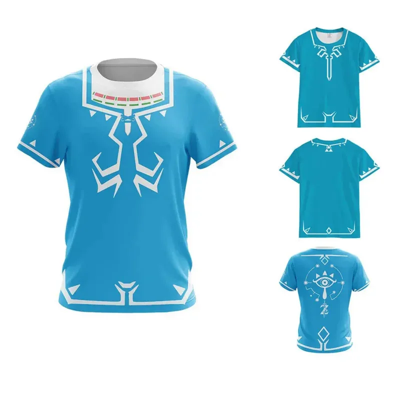 Link Cosplay Fantasy Nuova tunica con cappuccio Anime Zerda Gioco Tears Kingdom Travestimento Costume Adulto Uomo Abiti Maschile Pullover con cappuccio