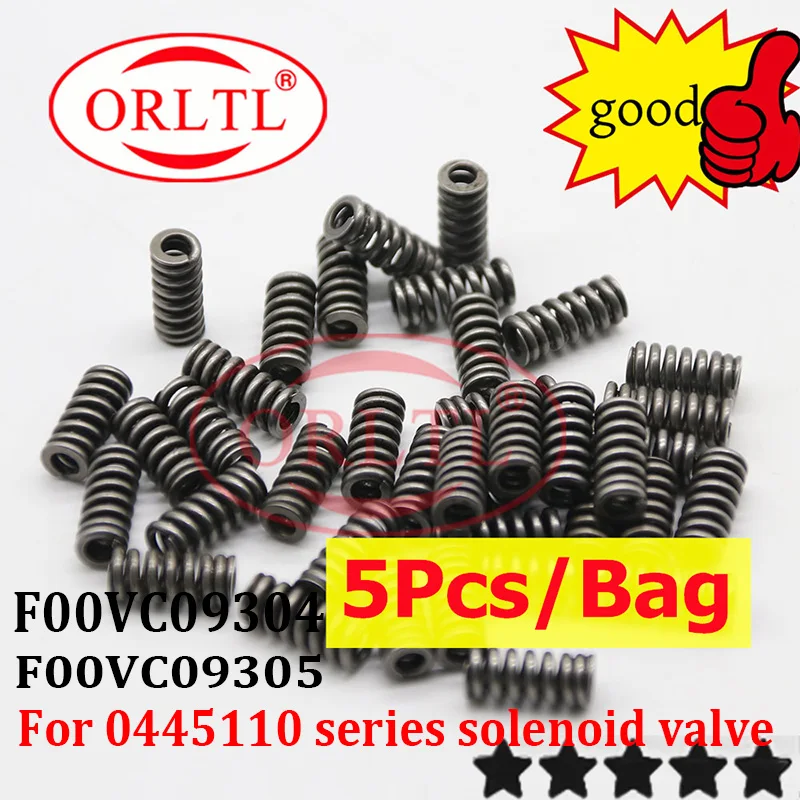 مجموعة أدوات حقن الديزل ، زنبركات الصمامات لسلسلة بوش تحت أجزاء الملف اللولبي ، F00VC09304 CR F00VC09305 ، 5: لكل كيس