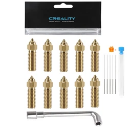 Creality K1 Brass комплект сопел, 3D принтер, высокоскоростные сопла с комплектом гаечных ключей для K1, K1 Max, Ender 3 V3 KE, CR-10 SE, CR-M4