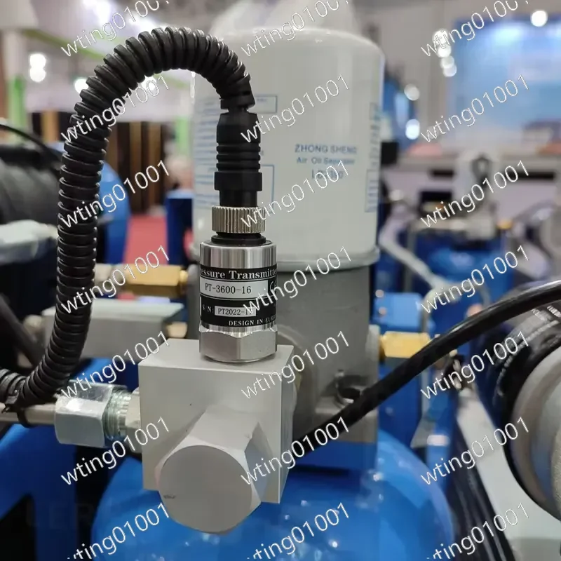for PT-306 Universal Screw Air Compressor Pressure Transmitter Sensor High Precision Durable Replacement Part Stable Signal