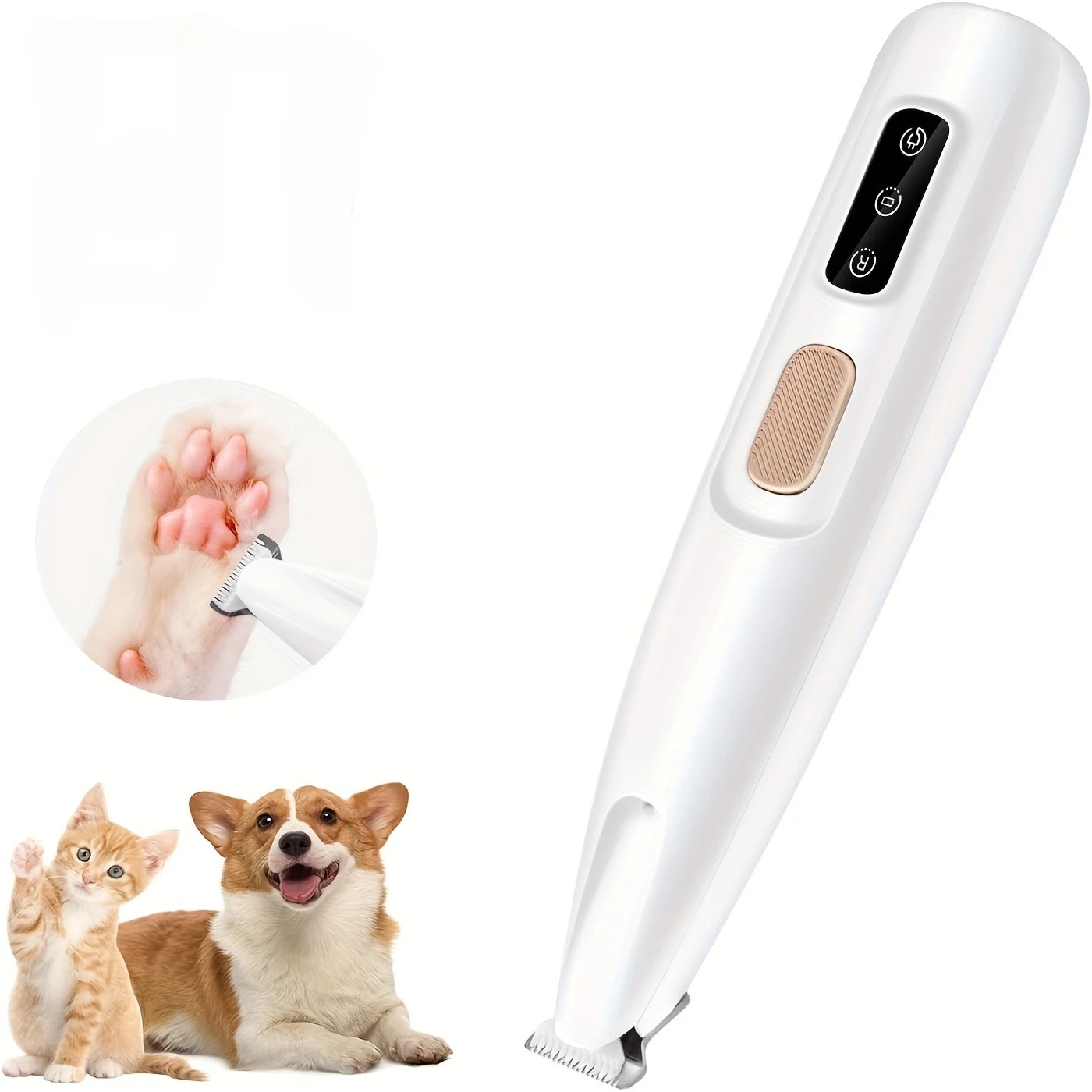 Cordless Pet Grooming Kit with Trimmer and Scissors product image