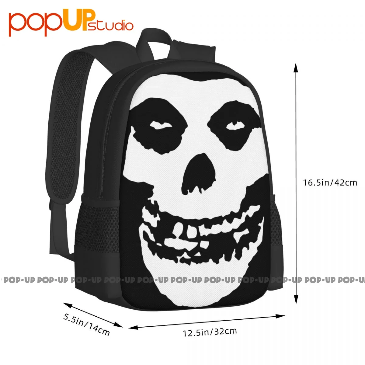 Misfits Classic Fiend Skull Backpack Large Capacity Hot Beach Bag Eco Friendly Bags For Travel