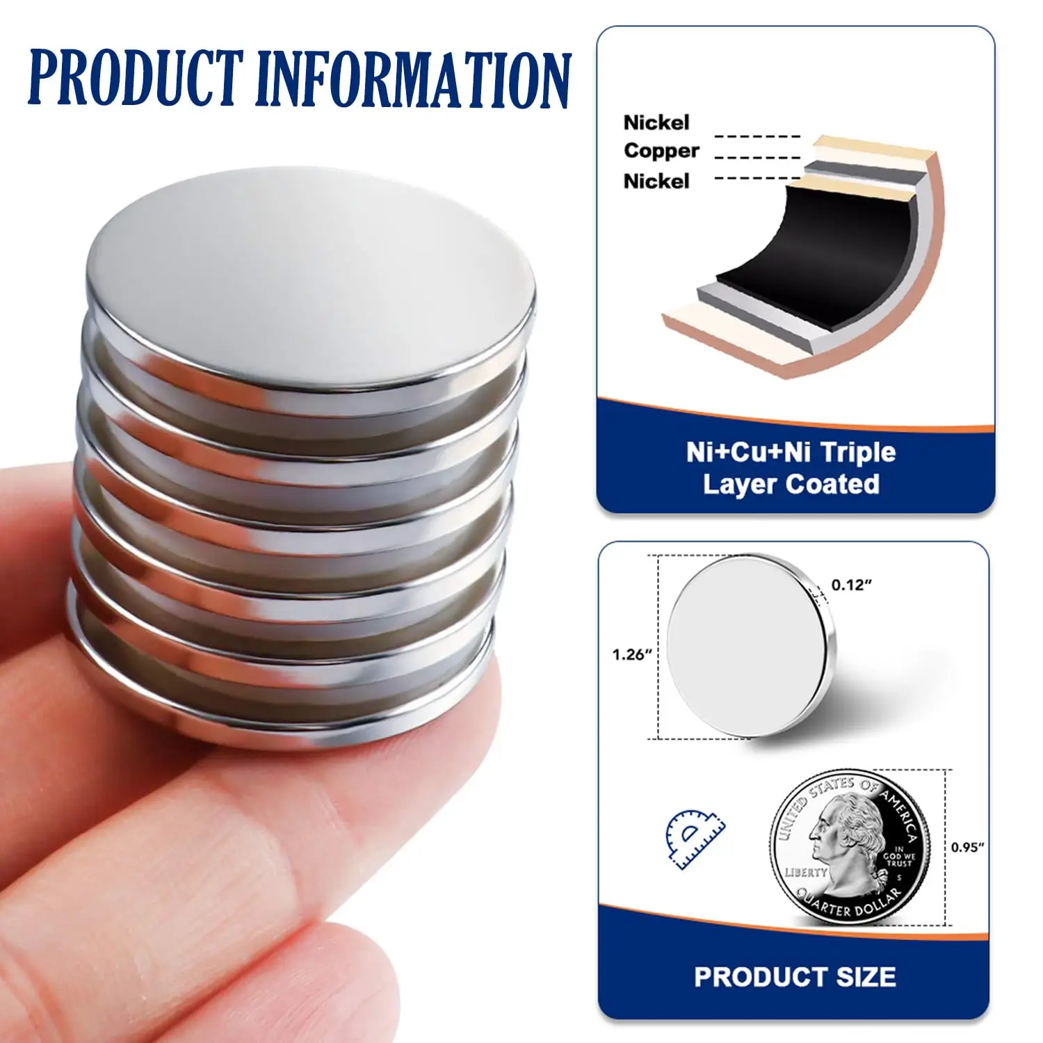 

Powerful Permanent Rare Earth Magnets Fridge DIY Building Scientific Craft and Office Magnets Super Strong Neodymium Disc Magnet