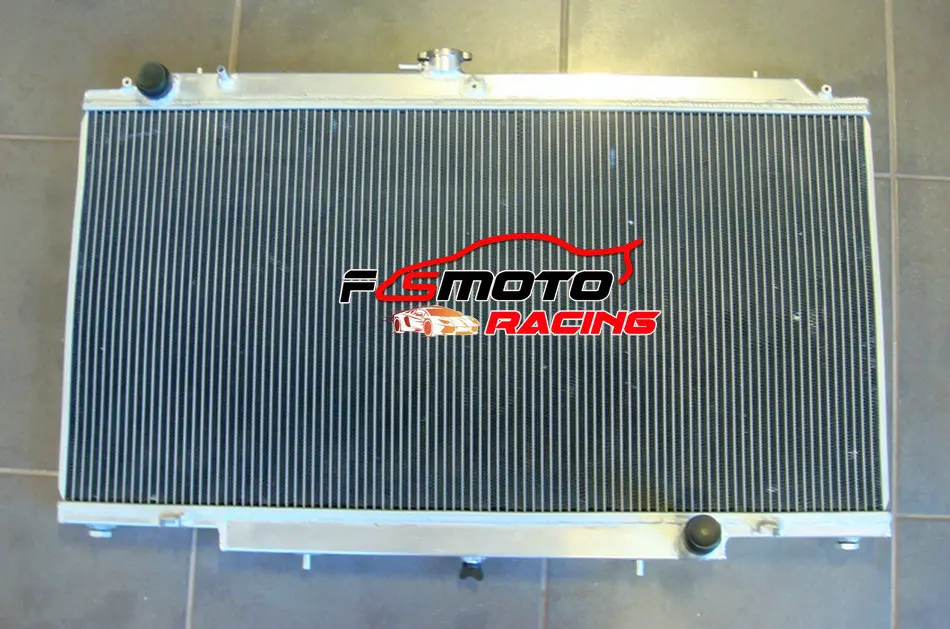 3ROW 52MM Aluminum Radiator For Nissan GU PATROL Y61 PETROL 4.5L 1997-20011998 1999 2000 97 98 99 00 01 MT