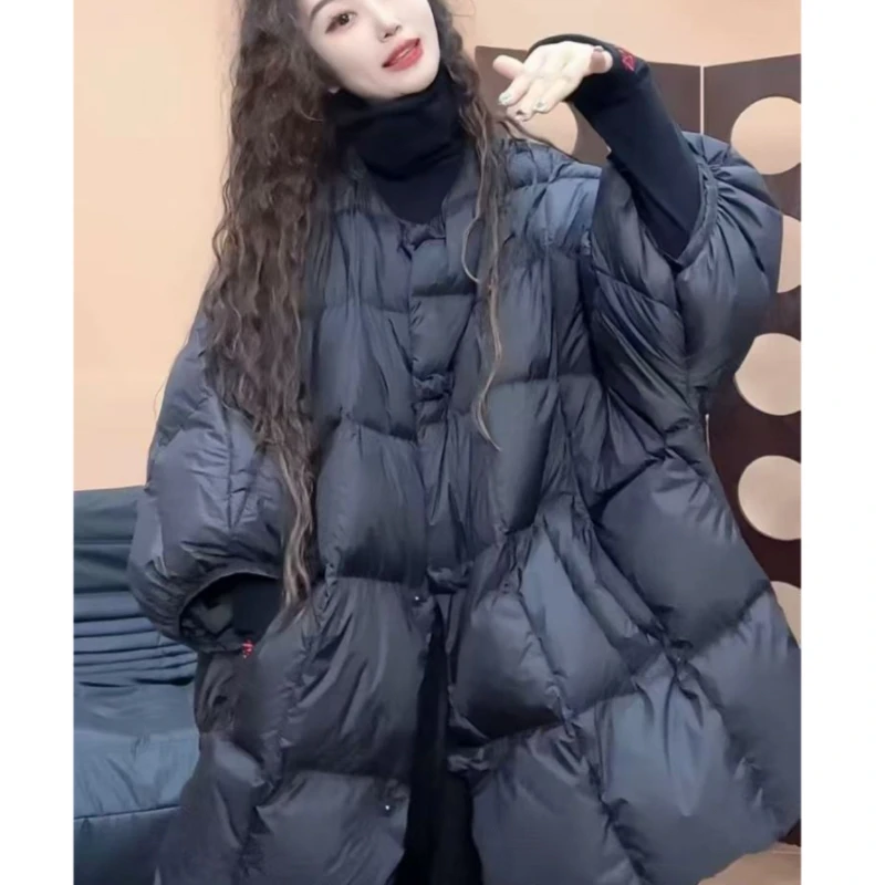 Cappotto in cotone autunno inverno donna 2025 nuova moda allentata casual tenere in caldo giacca in cotone colore puro addensare tuta sportiva femminile