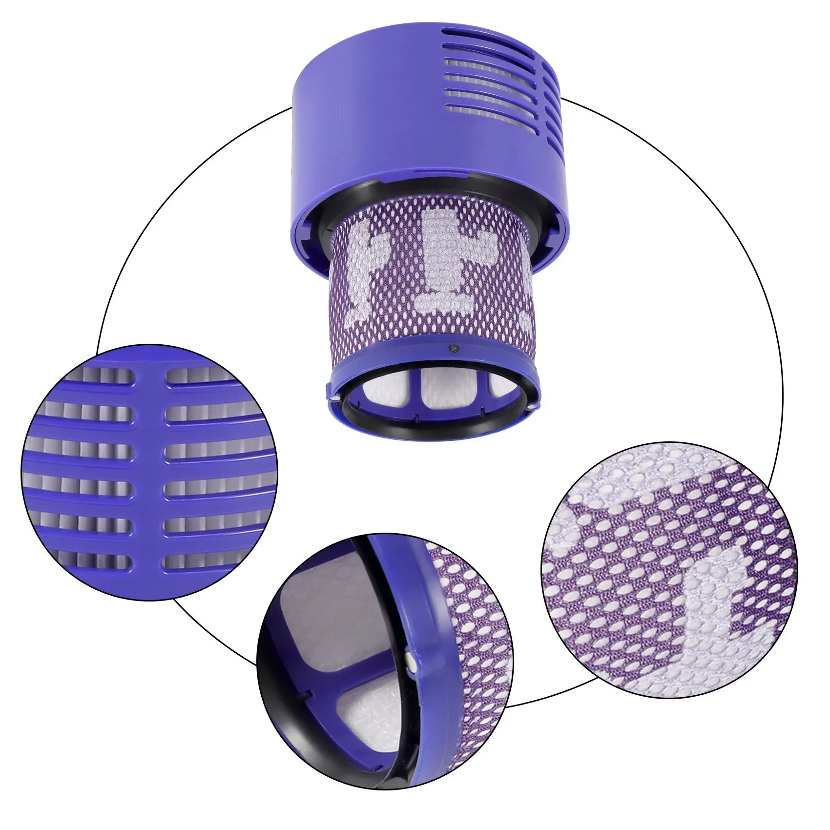 세척 가능한 필터 유닛, 다이슨 V10 SV12 사이클론 동물 앱솔루트 토탈 클린 진공 청소기