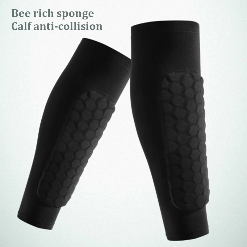 Outdoor Sports Honeycomb Anti-Collision Leg Protectors, Protective Leg Socks, Mountain Climbing And Cycling Protective Gear