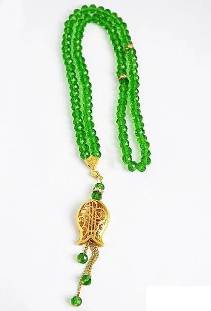 IQRAH Tulip patterned Crystal 99 Rosary