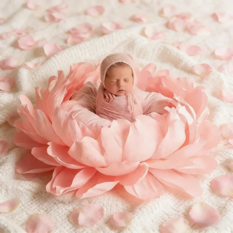 Flower Blanket Baby Posing Background Props baby Photography Props Infant Commemorative Growth Studio Photo Shooting Accessories