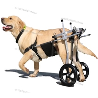 Dog Wheelchair Medium and Large Dog Wheelchair Paralysis Disability Injury High Aged Dog Assisted Scooter Pet Wheelchair