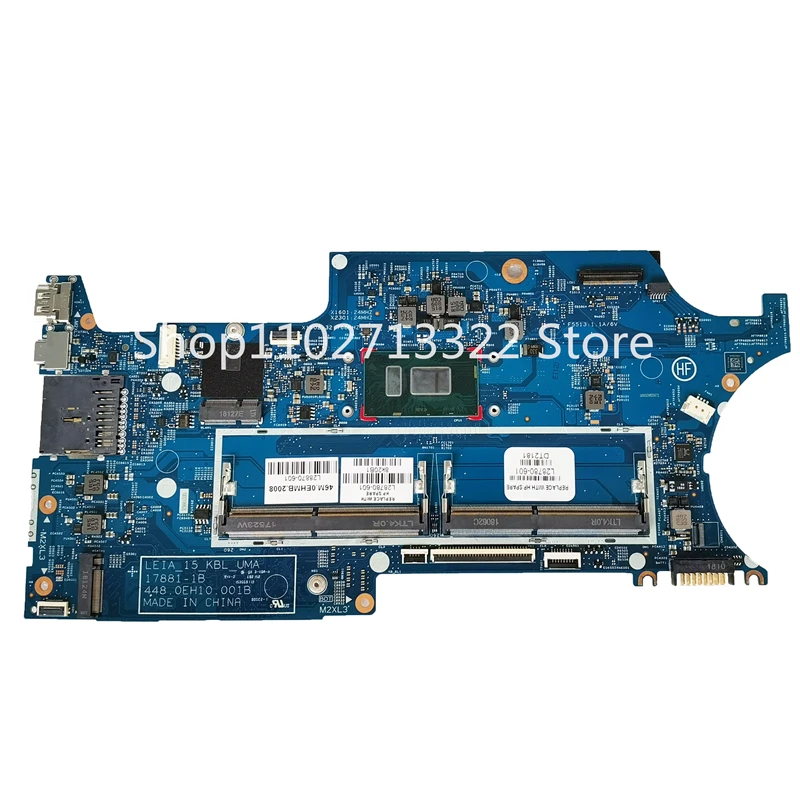 Motherboard usado para HP Pavilion x360 conversível 15-cr, L20844-601, 17881-1B com I7-8550U I5 I3 DDR4 UMA, 100% testado