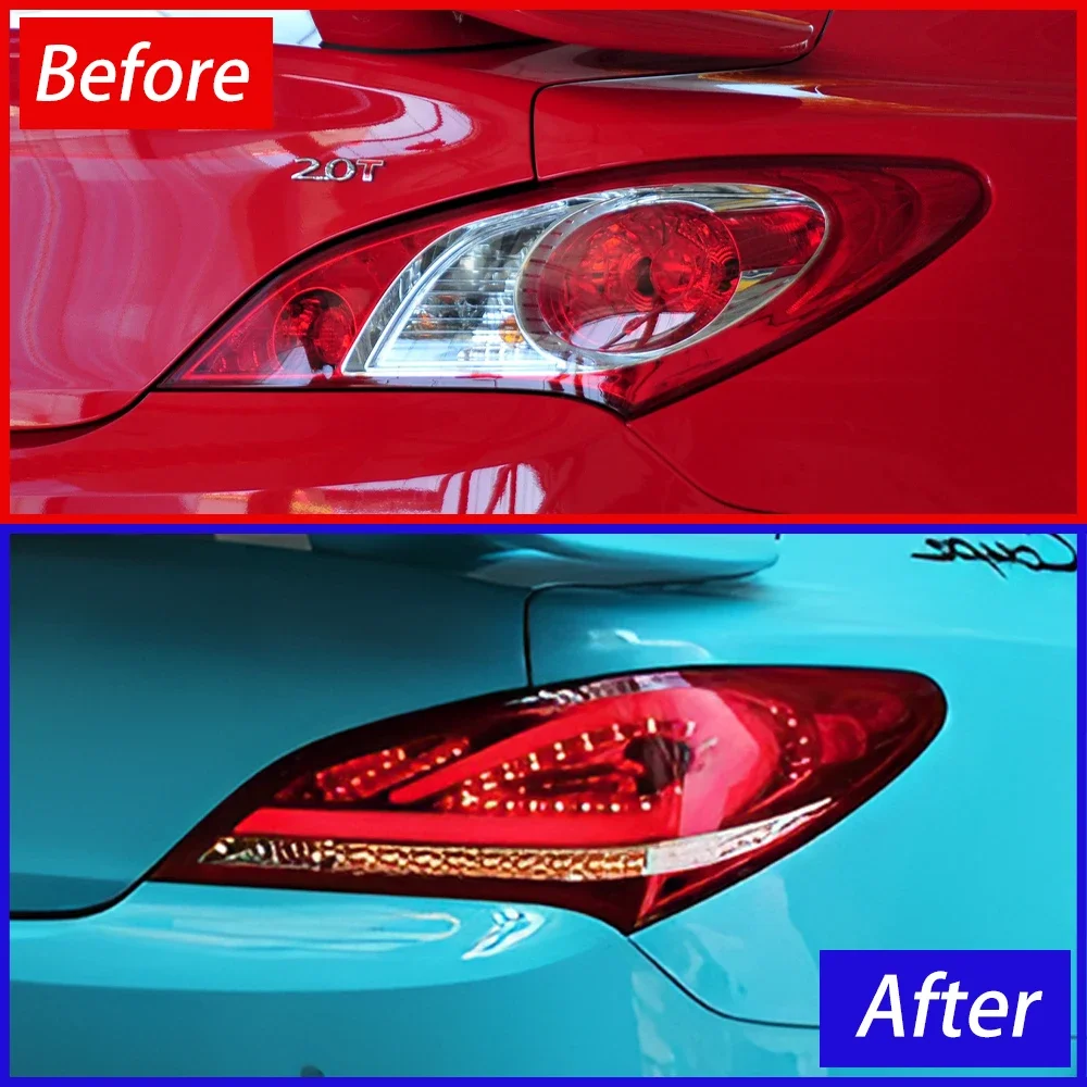 Auto Rear Back Lamps Assembly For Hyundai Rohens Coupe 2009-2013 Upgrade LED Dynamic Turn Signal Car Taillights Accessories