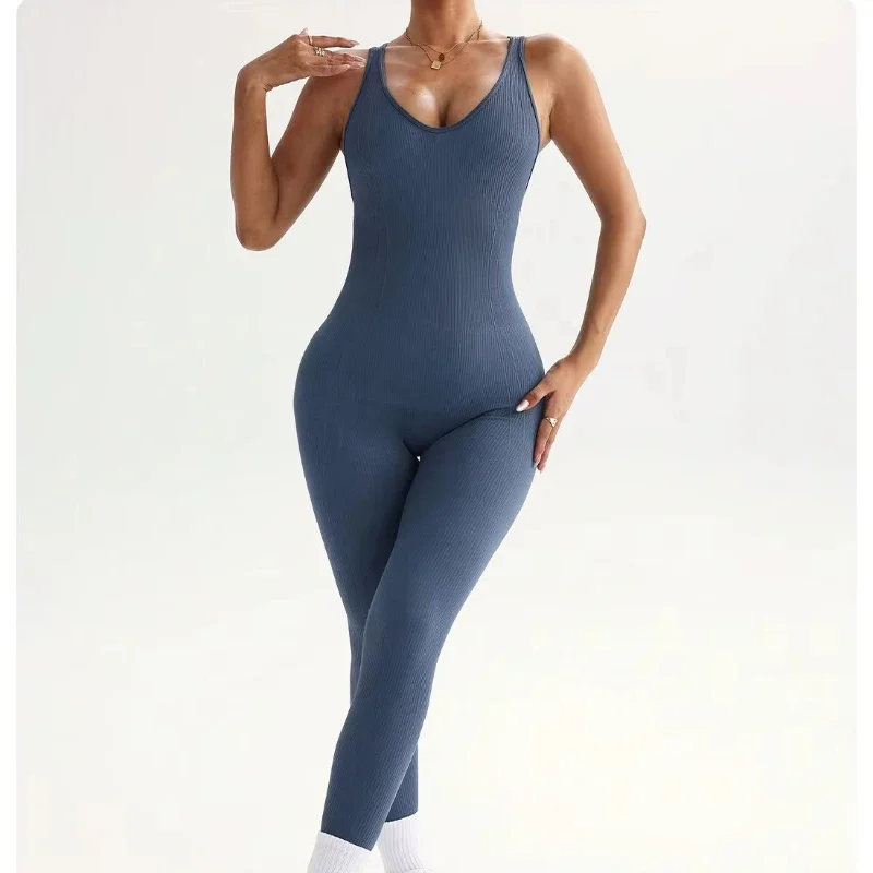 

Sports jumpsuit women's sports overalls women's sportswear gym suit yoga clothing fitness suit