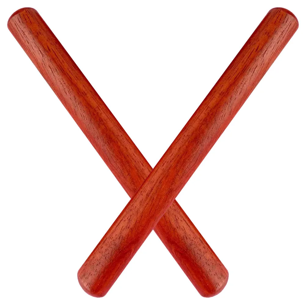 

1Pair Wooden Rhythm Sticks Percussion Instruments Sticks Rounded Edges Safe Durable Musical Potential Rhythm Rods