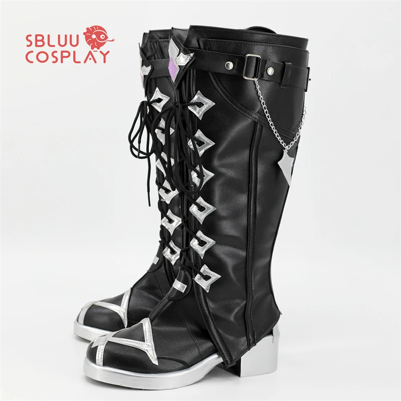 

SBluuCosplay Game Genshin Impact Kyryll Chudomirovich Flins Cosplay Shoes Custom Made Boots Halloween Party