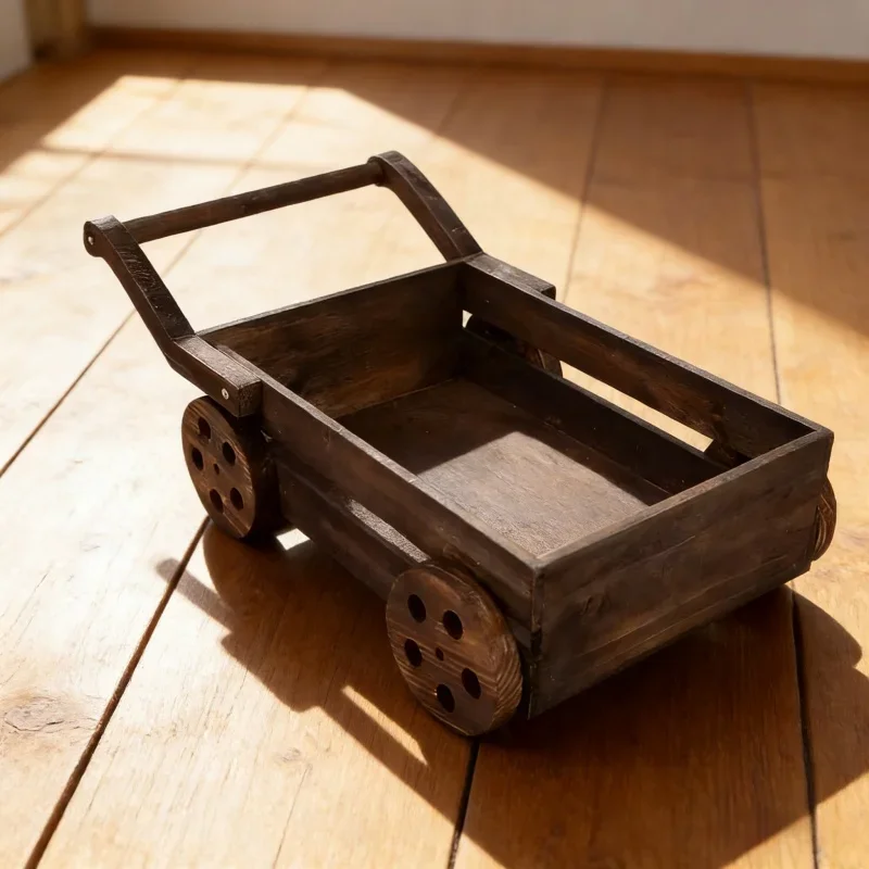 

Маленькая деревянная кроватка для новорожденных: аксессуары для фотосессий, реквизит для детских студийных съемок, модель для фотосъемки, инструменты для памятных фотографий роста ребенка, реквизит для младенцев