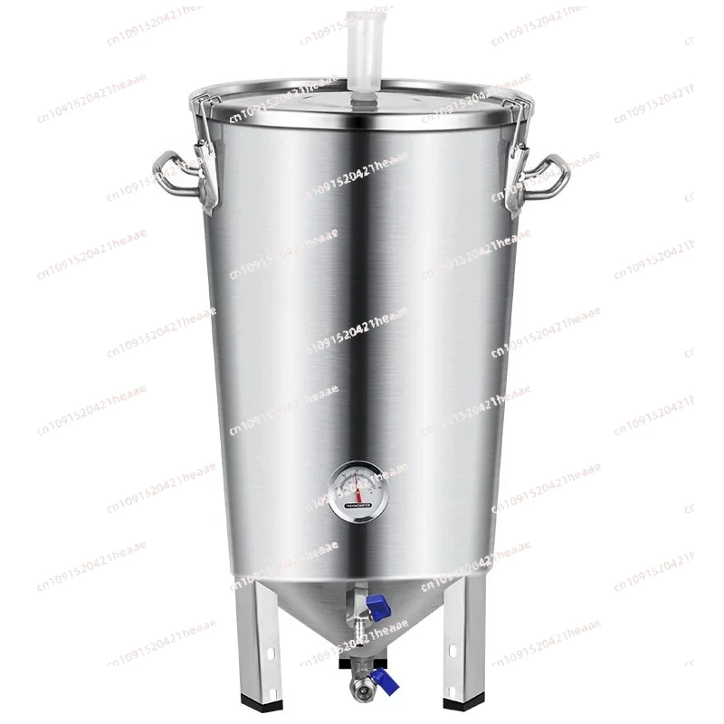 Suitable for Stainless Steel 304 20L 30L 60L Fermentation Tank for Home Brewing Conical Fermenter Storage Keg Brewing Kit