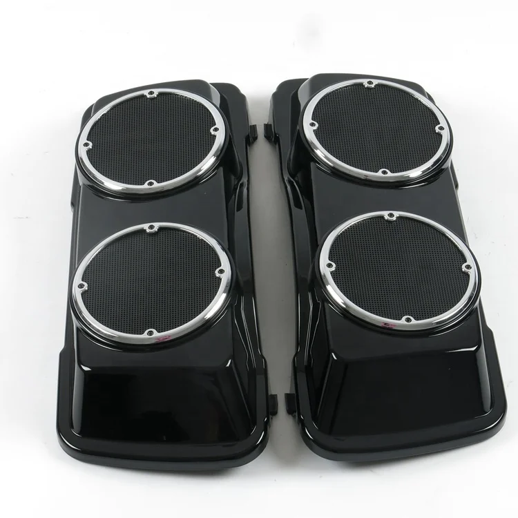 Motorcycle Parts Dual Twin 6.5' Sound Cover for har.ley Touring 1993-2013 Speaker lids