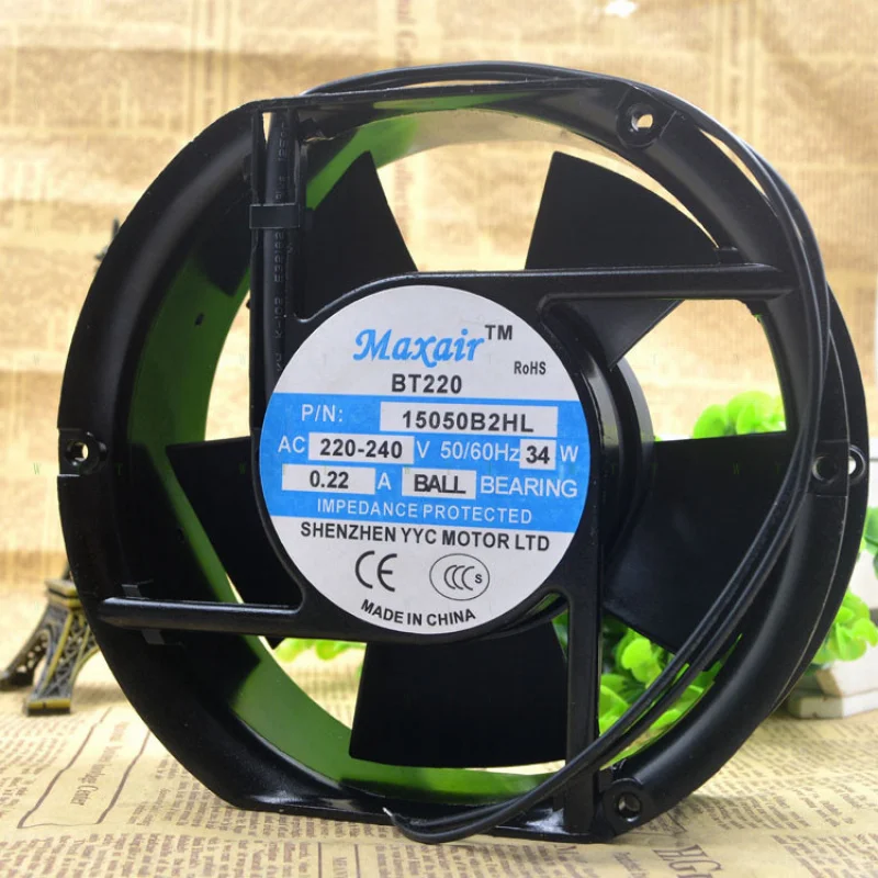

H Совершенно новый Maxair/BT 15050B2HL 15050B2H 220 В шариковый вентилятор охлаждения переменного тока свинцового типа